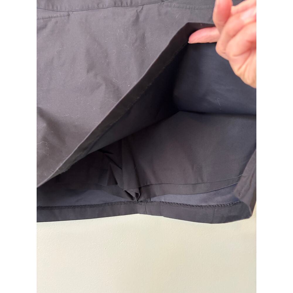 Ativa Black Skort, Cotton Mini Skirt Size 8 - Picture 4 of 8